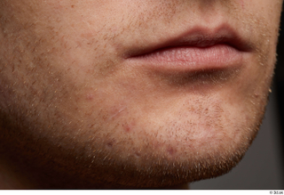 HD Face skin references Ethan Read lips mouth skin pores…